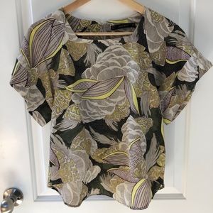 Zara Printed Top